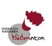 Logo de la Federación Navarra de Badminton