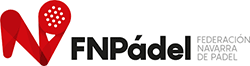 Federación Navarra de Pádel logtipo