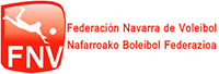 Federación Navarra de Voleibol logotipo