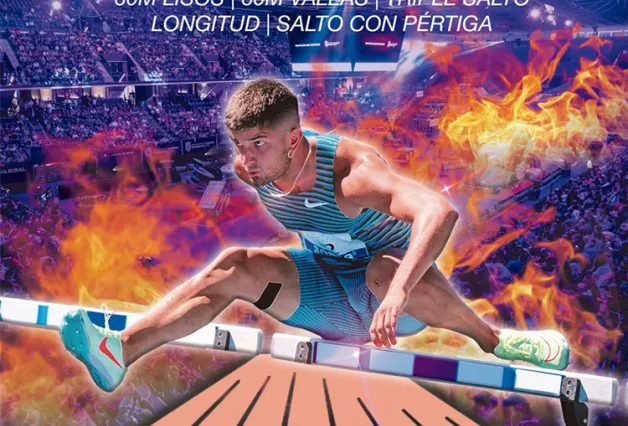 Navarra Indoor Athletics 2023 cartel