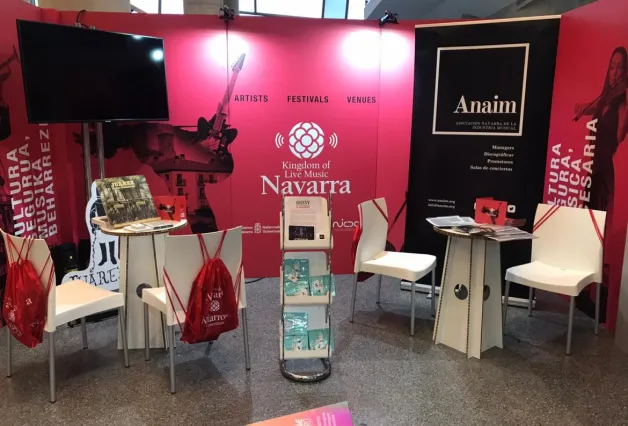 Stand 'Navarra Kingdom of Live Music' en BIME