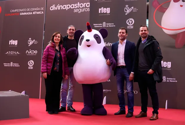 Pandi mascota del Campeonato