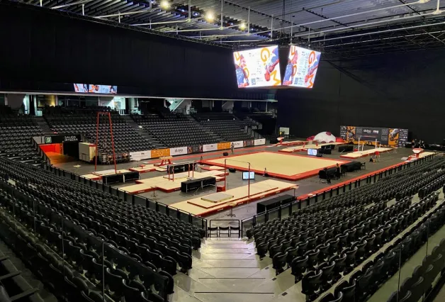 Pista para Gimnasia Artística en Navarra Arena
