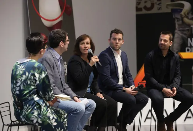 Presentación de los eventos de gimnasia rítmica