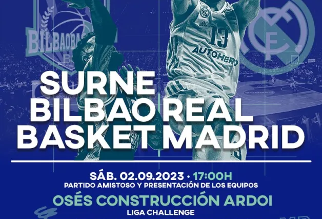Surne bilbao basket vs Real Madrid 2023
