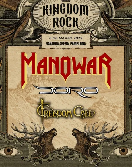 Kingdom Of Rock Manowar 2025