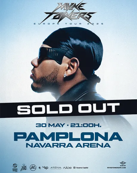 Myke Towers 2025 Pamplona Navarra Arena
