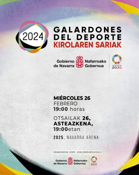 Cartel de Galardones del Deporte 2024
