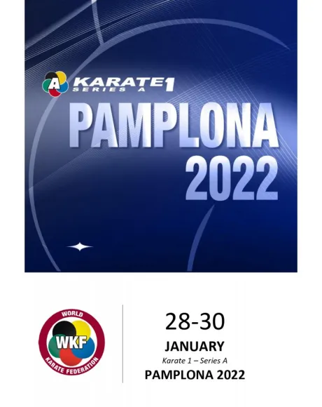 Cartel Karate 1 Series A Pamplona 2022