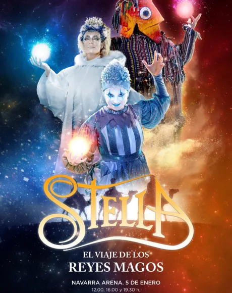 Cartel de Stella, el viaje de los Reyes Magos