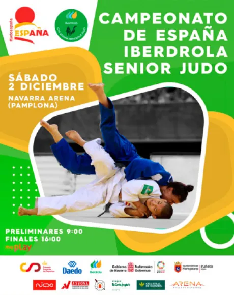 Campeonato de España Iberdrola Senior de Judo 2023 cartel