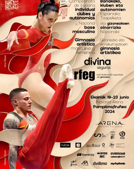 Campeonato España Gimnasia Artística cartel