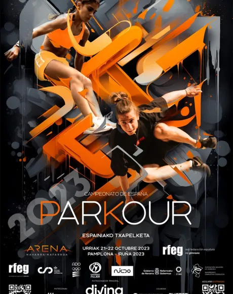 Campeonato de España de Parkour 2023 cartel