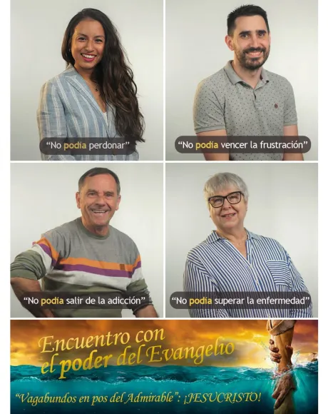 Encuentro con el poder del Evangelio cartel 2023
