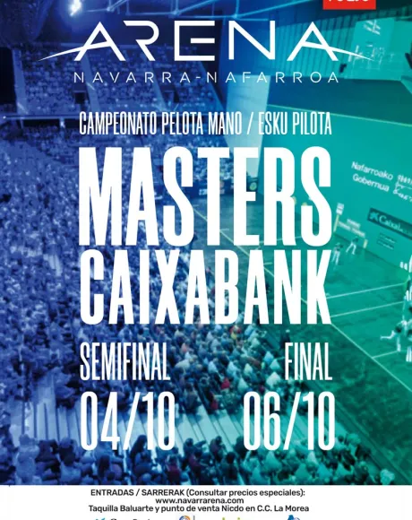 Final Masters Caixabank 2024 cartel