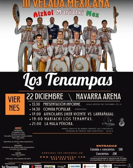 Los tenampas 2023 cartel