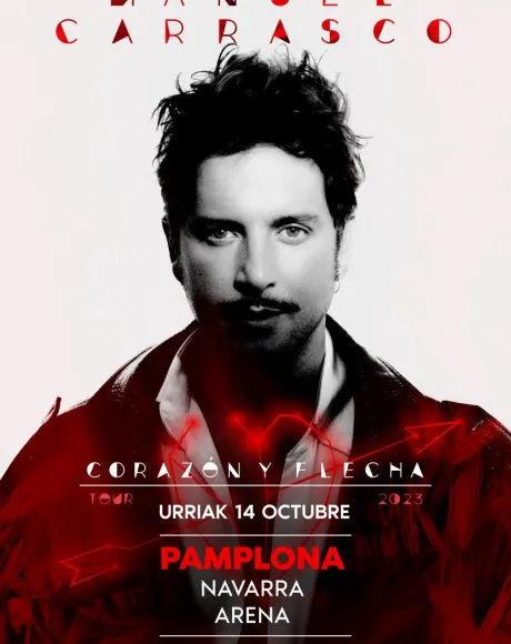 Manuel Carrasco 2023 cartel