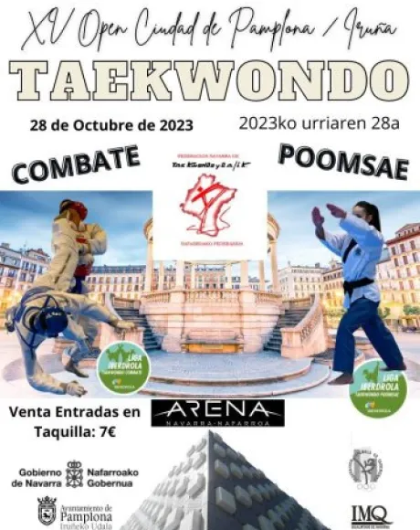 XV OPEN CIUDAD DE PAMPLONA/IRUÑA 2023 cartel