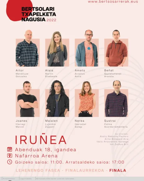 Bertsolari Txapelketa Nagusia 2022 cartel