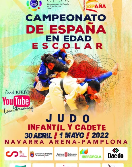 Campeonato de España de judo en edad escolar 2022