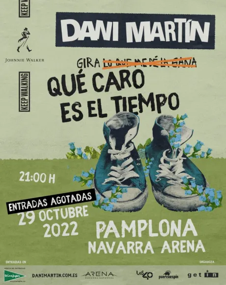 Dani Martín cartel 2022
