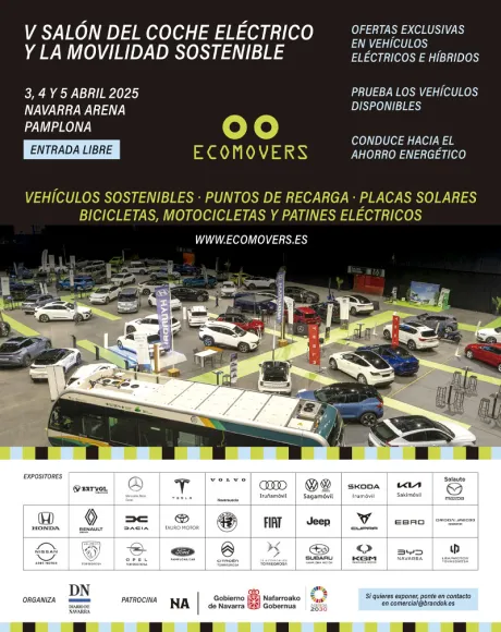 Ecomovers Movilidad sostenible 2025 cartel