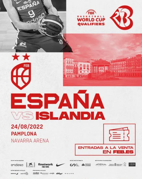 España - Islandia cartel 2022