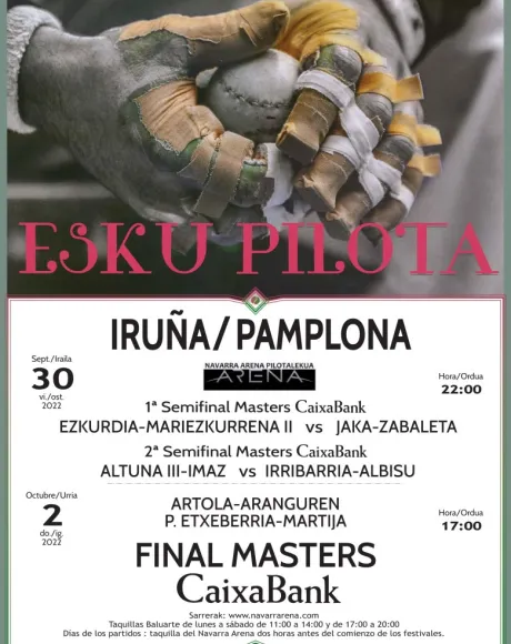 Final Master Caixabank cartel 2022