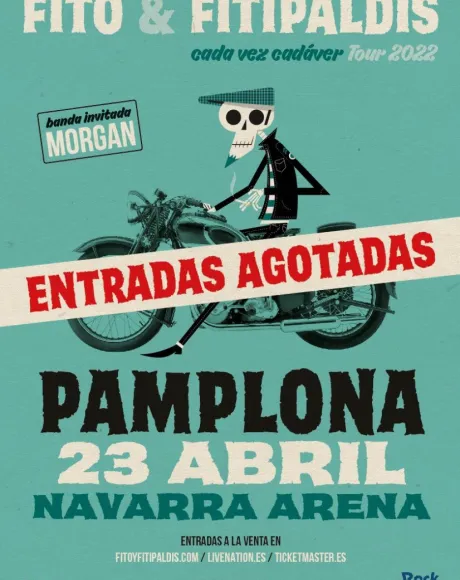 Fito y Fitipaldis cartel 2022