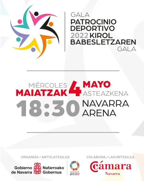 Gala patrocinio deportivo 2022 cartel