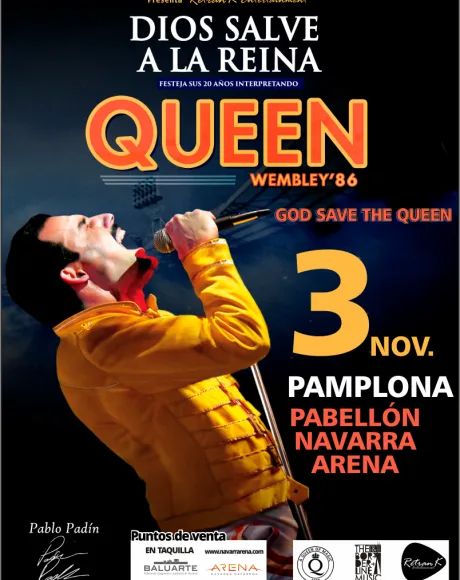 Dios salve a la reina Queen 2018