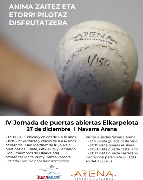 IV jornada de puertas abieras Elkarpelota 2018