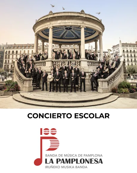 La pamplonesa Concierto escolar 2019 cartel