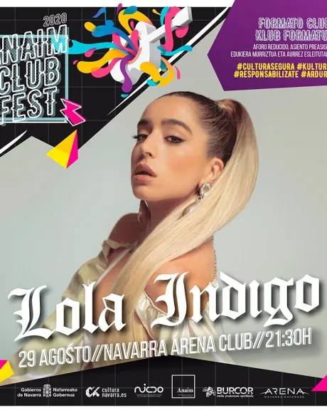 Lola Indigo 2020 cartel