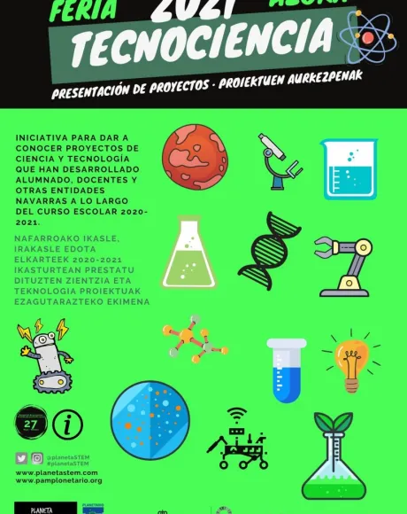 Muestra Tecnociencia 2021 cartel
