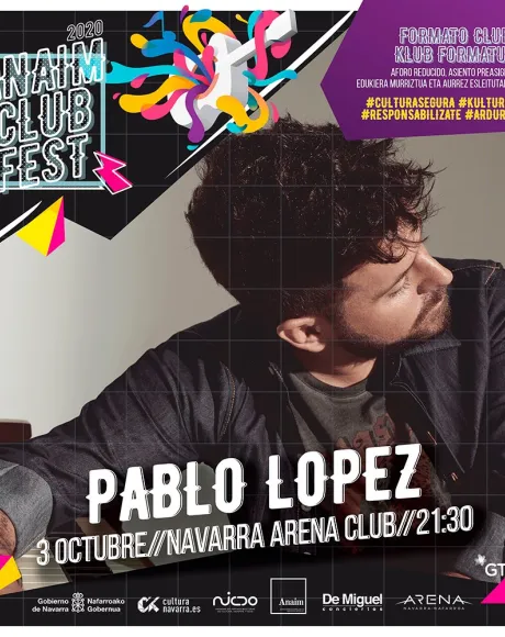 Pablo López 2020 cartel