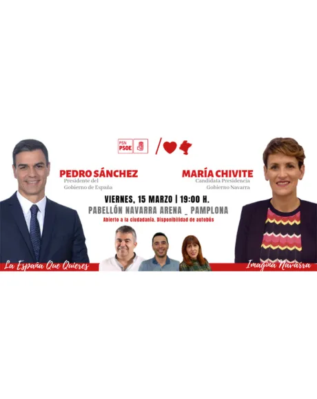 Pedro Sánchez Pamplona 2019