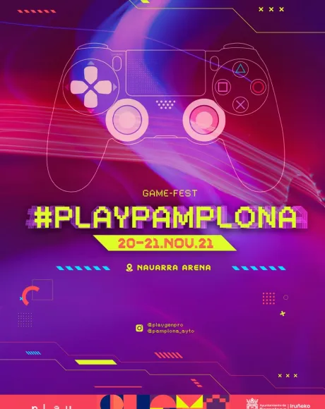 Play Pamplona Game Fest cartel 2021