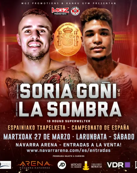 Soria Goñi vs La Sombra cartel 2021