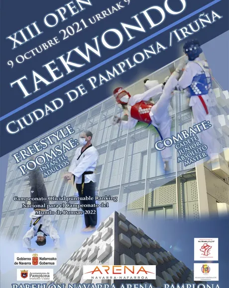 XII open ciudad de Pamplona cartel 2021