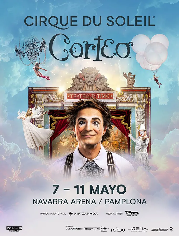 Cartel de Corteo del Circo del Sol