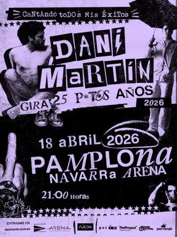 Cartel de Dani Martín