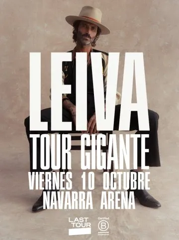 Leiva Tour Gigante 2025 cartel