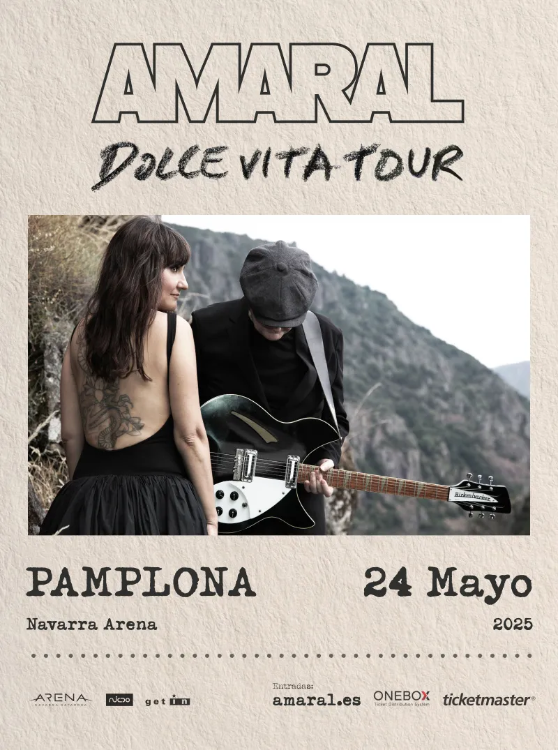 Cartel de Amaral Dolce Vita Tour