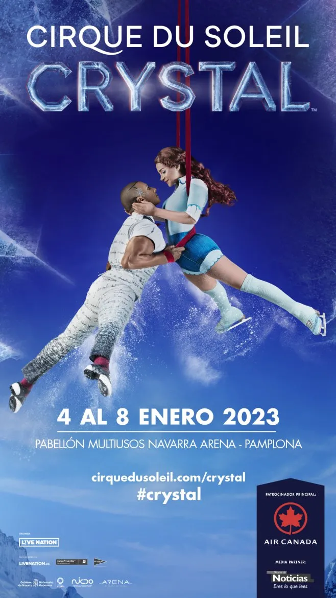 Cartel de Crystal, Cirque du soleil 2023