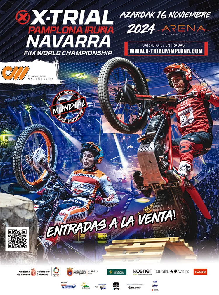 Cartel de X-Trial film world championship 2024