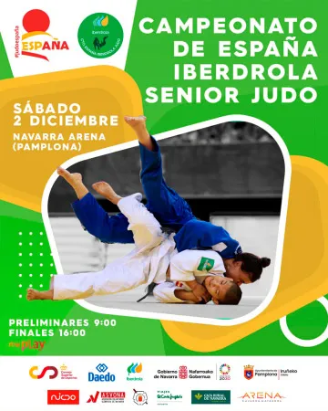 Campeonato de España Iberdrola Senior de Judo 2023 cartel
