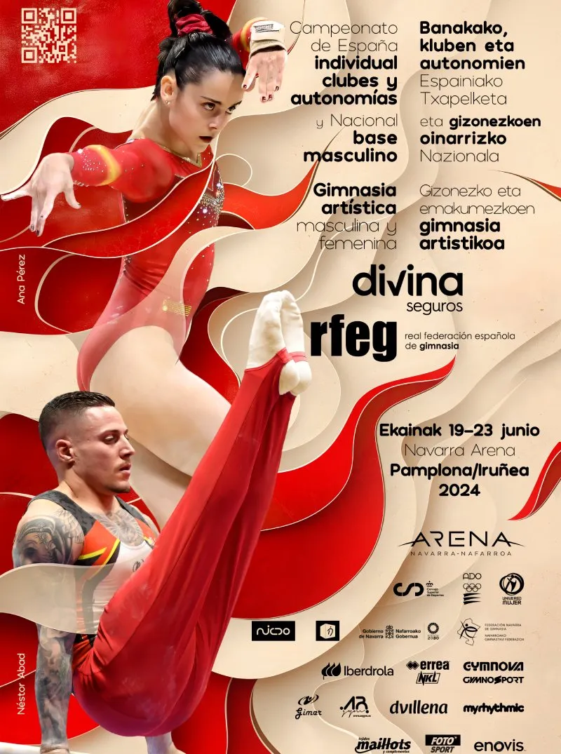 Campeonato España Gimnasia Artística cartel