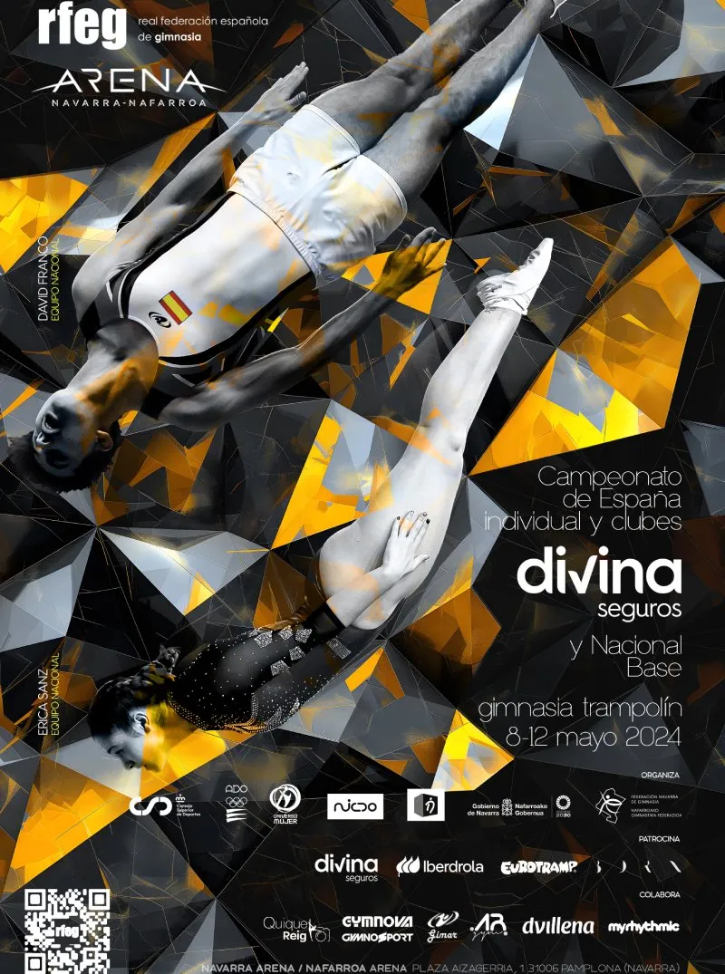 Campeonato España Trampolín 2024 cartel