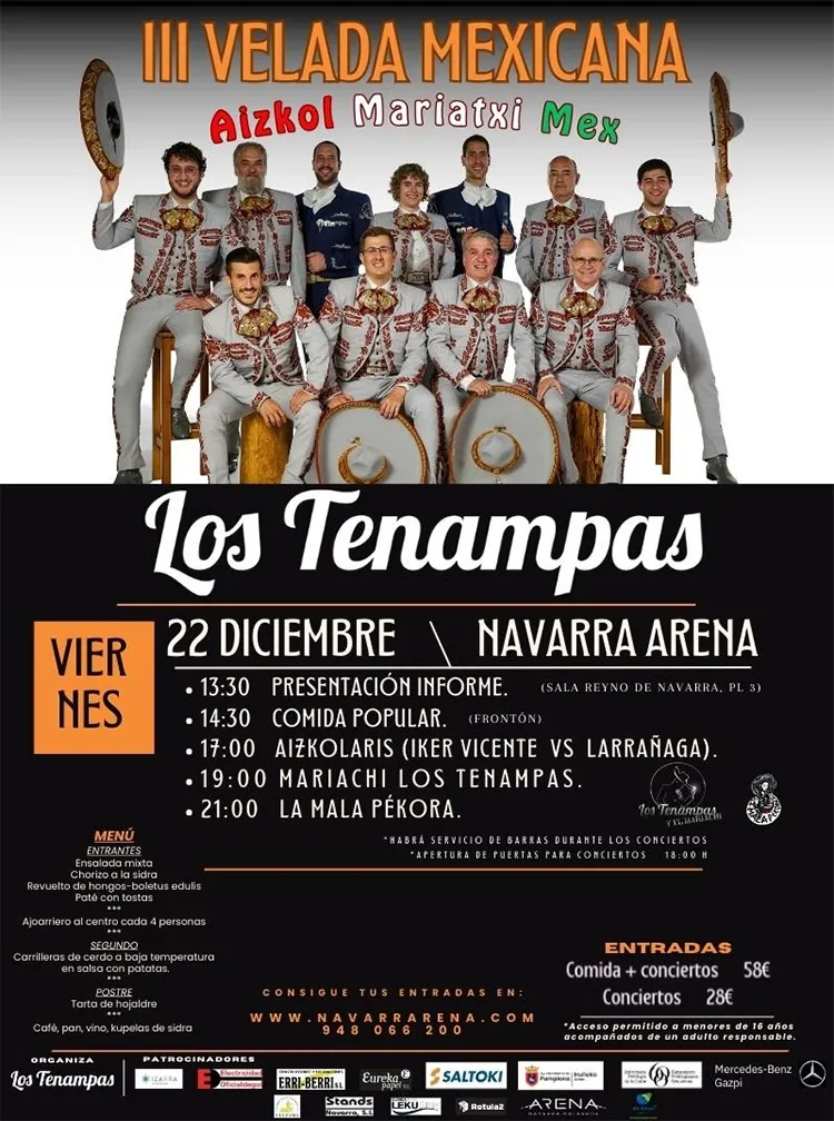 Los tenampas 2023 cartel
